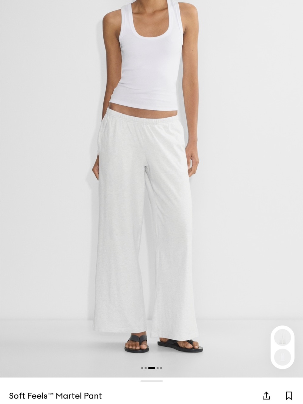 Aritzia TNA Soft Feels Martel Wide-Leg Pants